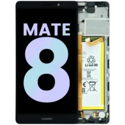 Дисплейний модуль з рамкою для Huawei Mate 8 NXT-L09 (Genuine) (Усі кольори)