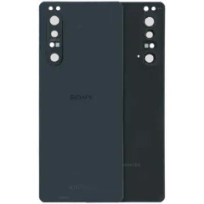 Задня кришка для Sony Xperia 1 II (Genuine) (чорний)