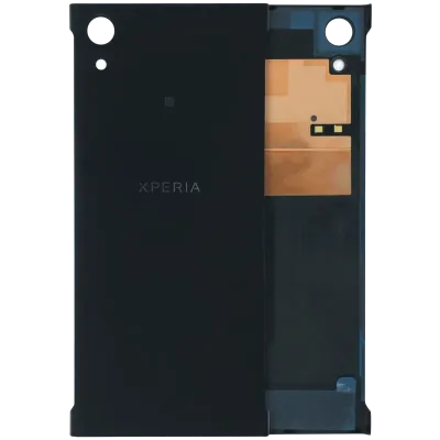 Заднє скло без скла камери для Sony Xperia XA1 (Genuine) (чорний)