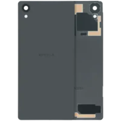 Заднє скло зі склом камери для Sony Xperia X (Genuine) (чорний)