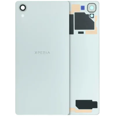 Заднє скло зі склом камери для Sony Xperia X (Genuine) (білий)
