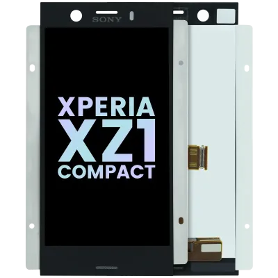 Дисплейний модуль (LCD) без рамки для Sony Xperia XZ1 Compact (Genuine) (чорний)