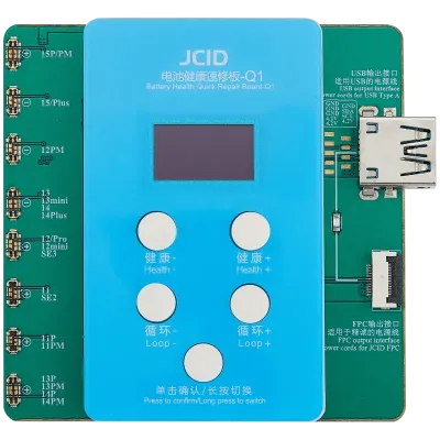 JCID Q1 Battery Health Quick Repair Board For iPhone 11 - 15 Series