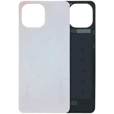 Back Cover Glass Without Camera Lens For Xiaomi 11 Lite 5G NE (Genuine) (Pink)