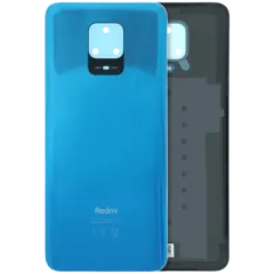 Задня кришка для Xiaomi Redmi Note 9s без скла камери (Genuine) (синій)