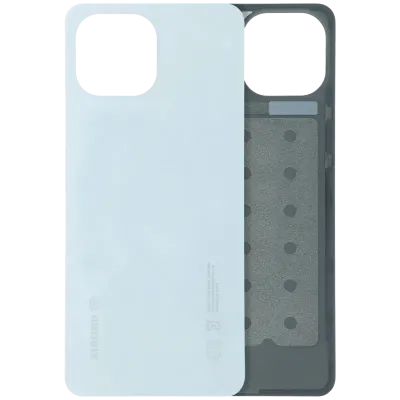 Back Cover Without Camera Lens For Xiaomi 11 Lite 5G NE (Genuine) (White)
