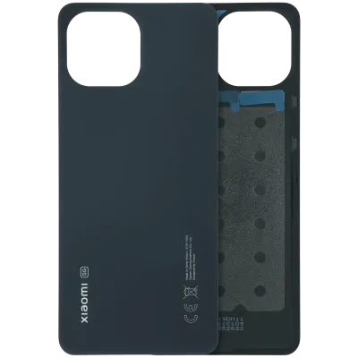 Back Cover Without Camera Lens For Xiaomi 11 Lite 5G NE (Genuine) (Black)
