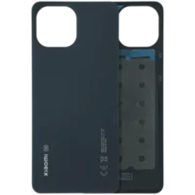 Задня кришка для Xiaomi 11 Lite 5G NE без скла камери (Genuine) (чорний)