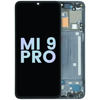 OLED Assembly With Frame For Xiaomi Mi 9 Pro (Genuine) (Black)