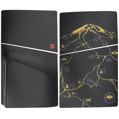 Console Shell For PlayStation 5 Slim (Disc Edition) (Black)