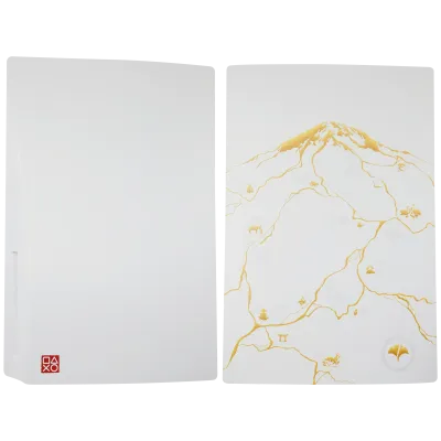 Faceplate Cover (Top & Bottom) For PlayStation 5 (1000 / 1100 / 1200) (Ghost Of Yotei)