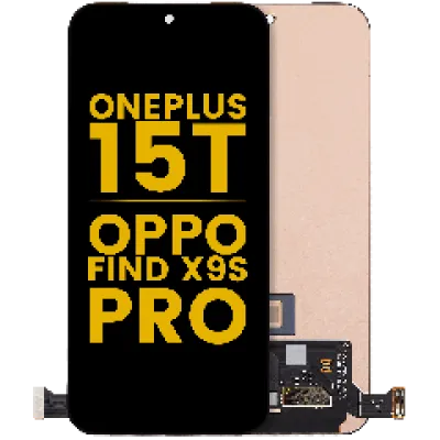 Дисплейний модуль (OLED) без рамки для OnePlus 15T / Oppo Find X9s Pro (2026) (Refurbished) (всі кольори)