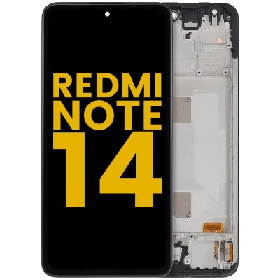 OLED Assembly With Frame For Xiaomi Redmi Note 14 4G (EU Version) (Refurbished) (All Colors)