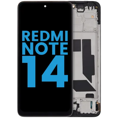 Дисплейний модуль (LCD) з рамкою для Xiaomi Redmi Note 14 4G (EU Version) (Aftermarket: Incell) (всі кольори)
