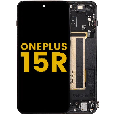 Дисплейний модуль (OLED) з рамкою для OnePlus 15R (Refurbished) (Charcoal Black)