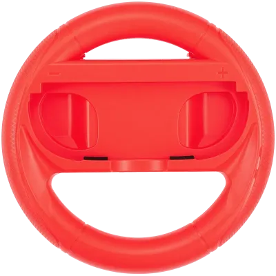 Racing Steering Wheel For Nintendo Switch 2 Joy-Con Controller (Red)