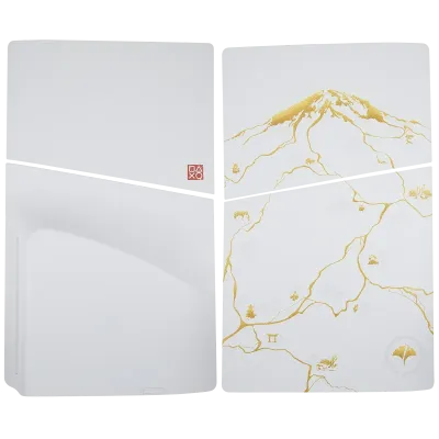 Faceplate Cover (Top & Bottom) For PlayStation 5 Slim (Disc Edition) (Ghost Of Yotei)