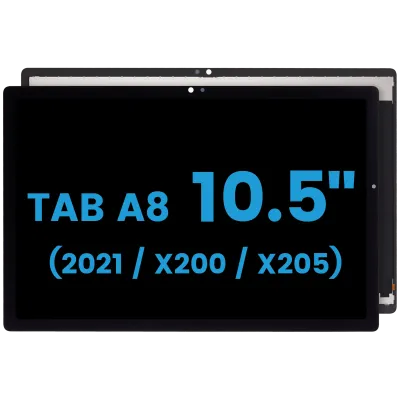 Дисплейний модуль (LCD) без рамки для Samsung Galaxy Tab A8 10.5" (2021) (X200 / X205) (Aftermarket) (чорний)