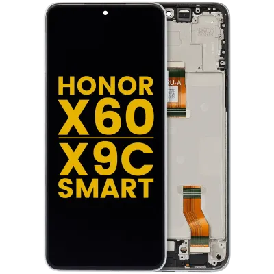 Дисплейний модуль (LCD) з рамкою для Honor X60 / X9c Smart (Refurbished) (зелений)