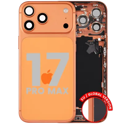 Корпус зі шлейфом зарядки й дрібними деталями для iPhone 17 Pro Max (EU / Global Version) (Used OEM Pull: Grade C) (Cosmic Orange)
