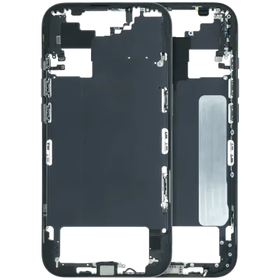 Mid-Frame Housing W/ Small Parts For iPhone Air (US / EU Version) (Used OEM Pull: Grade C) (Space Black)