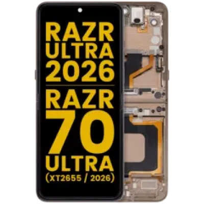 Дисплейний модуль для Motorola Razr Ultra 2026 / Razr 70 Ultra (XT2655 / 2026) (Refurbished) (OLED) (Cocoa)