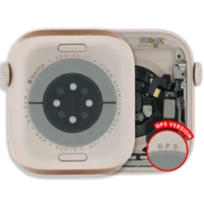 Корпус для Watch Series 11 (42MM) (Used OEM Pull: Grade A) (GPS Version) (алюміній / рожеве золото)