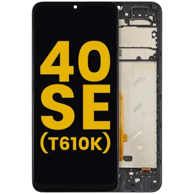 Дисплейний модуль (LCD) з рамкою для TCL 40 SE (T610K) (Refurbished) (всі кольори)
