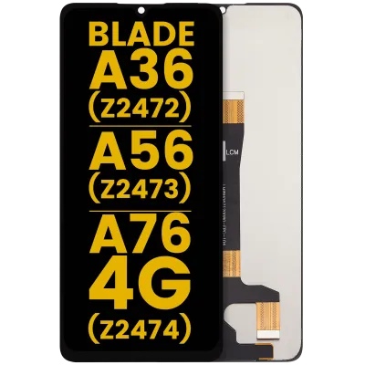 Дисплейний модуль (LCD) без рамки для ZTE Blade A36 (Z2472) / A56 (Z2473) / A76 4G (Z2474) (Refurbished) (всі кольори)
