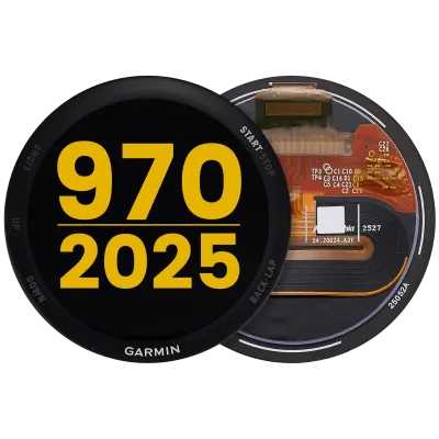 Дисплейний модуль для Garmin Forerunner 970 (2025) (OLED) (Premium) (чорний)