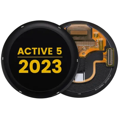 Дисплейний модуль для Garmin Active 5 (2023) (OLED) (Premium) (чорний)