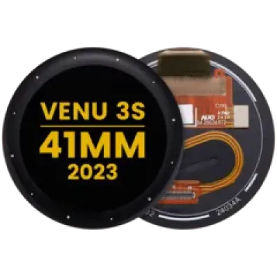 Дисплейний модуль для Garmin Venu 3S (41MM) (2023) (OLED) (Premium) (чорний)