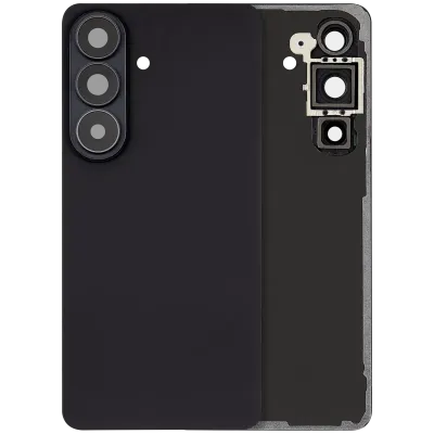 Задня кришка зі склом камери для Samsung Galaxy S26 (Aftermarket Plus) (чорний)