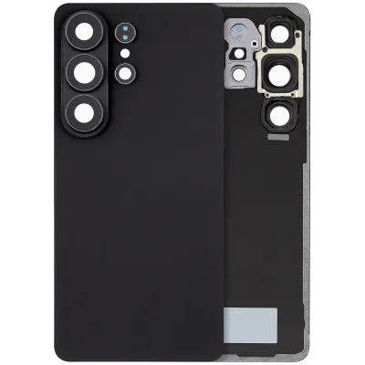 Задня кришка зі склом камери для Samsung Galaxy S26 Ultra (Aftermarket Plus) (чорний)