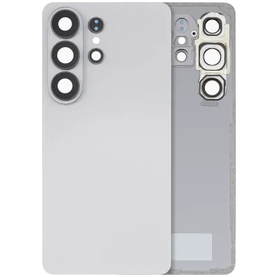 Задня кришка зі склом камери для Samsung Galaxy S26 Ultra (Aftermarket Plus) (білий)