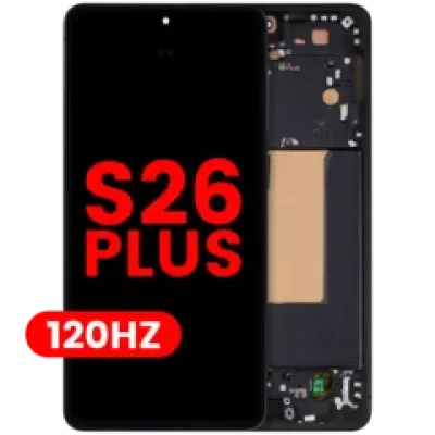 Дисплейний модуль (OLED) для Samsung Galaxy S26 Plus 5G (US & International Version) (Aftermarket Plus) (120Hz) (чорний)