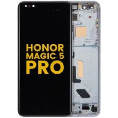 Дисплейний модуль з рамкою для Honor Magic 5 Pro (OLED) (Refurbished) (Meadow Green)