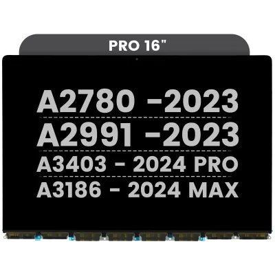 Панель LCD для MacBook Pro 16" A2780 (2023) / A2991 (2023) / A3403 (2024) Pro / A3186 (2024) Max