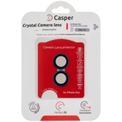 Защита лінзи камери Casper для iPhone Duo (Star White) (прозоре)