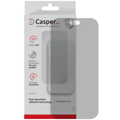 Загартоване скло Casper Pro для iPhone 18 Pro (Retail Packaging) (Matte)
