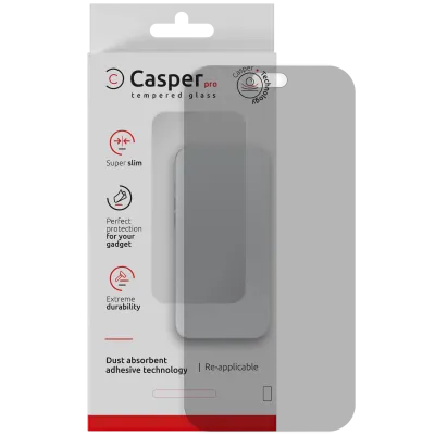 Загартоване скло Casper Pro для iPhone 18 Pro Max (Retail Packaging) (Matte)