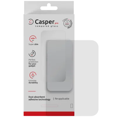 Загартоване скло Casper Pro для iPhone Duo (Retail Packaging) (прозоре)