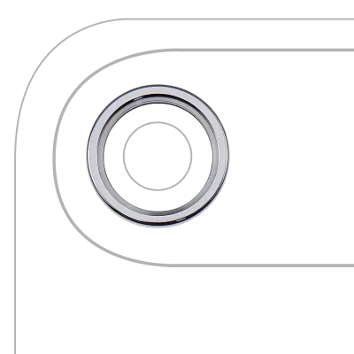 Back Camera Bezel Ring Only For iPhone Air (Sky Blue)