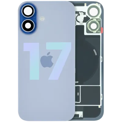 Back Glass w/ MagSafe Magnet & NFC For iPhone 17 (Service Pack) (Blue)