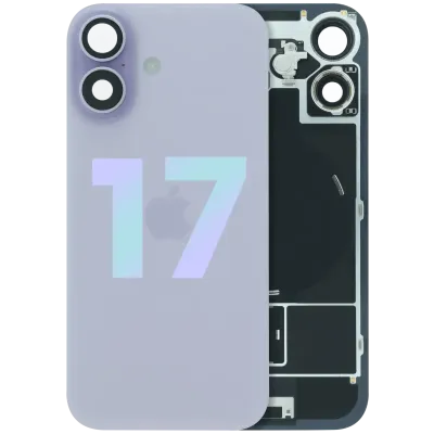 Back Glass w/ MagSafe Magnet & NFC For iPhone 17 (Service Pack) (Lavender)