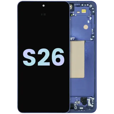 OLED Assembly With Frame For Samsung Galaxy S26 5G (Service Pack) (Cobalt Violet)