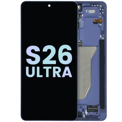 Дисплейний модуль (OLED) з рамкою для Samsung Galaxy S26 Ultra 5G (Service Pack) (Cobalt Violet)