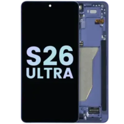 Дисплейний модуль (OLED) з рамкою для Samsung Galaxy S26 Ultra 5G (Service Pack) (Cobalt Violet)