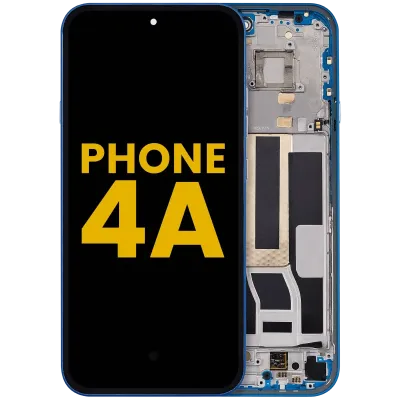 OLED Assembly With Frame For Nothing Phone (4a) (Refurbished) (Blue)