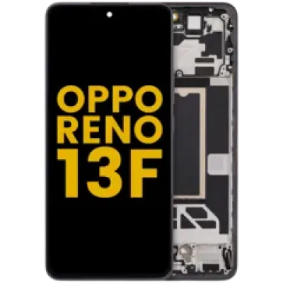 Дисплейний модуль (OLED) з рамкою для Oppo Reno13 F 4G / 5G (Refurbished) (Graphite Grey)